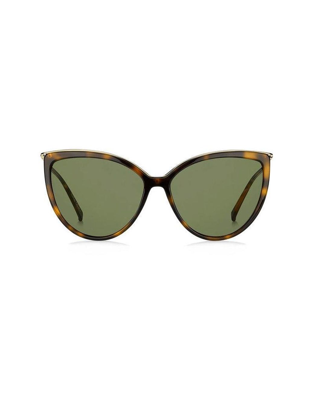Max Mara Green Mm Classy Vi 086/Qt Outlet Sunglasses Acetate Cat Eye Normal