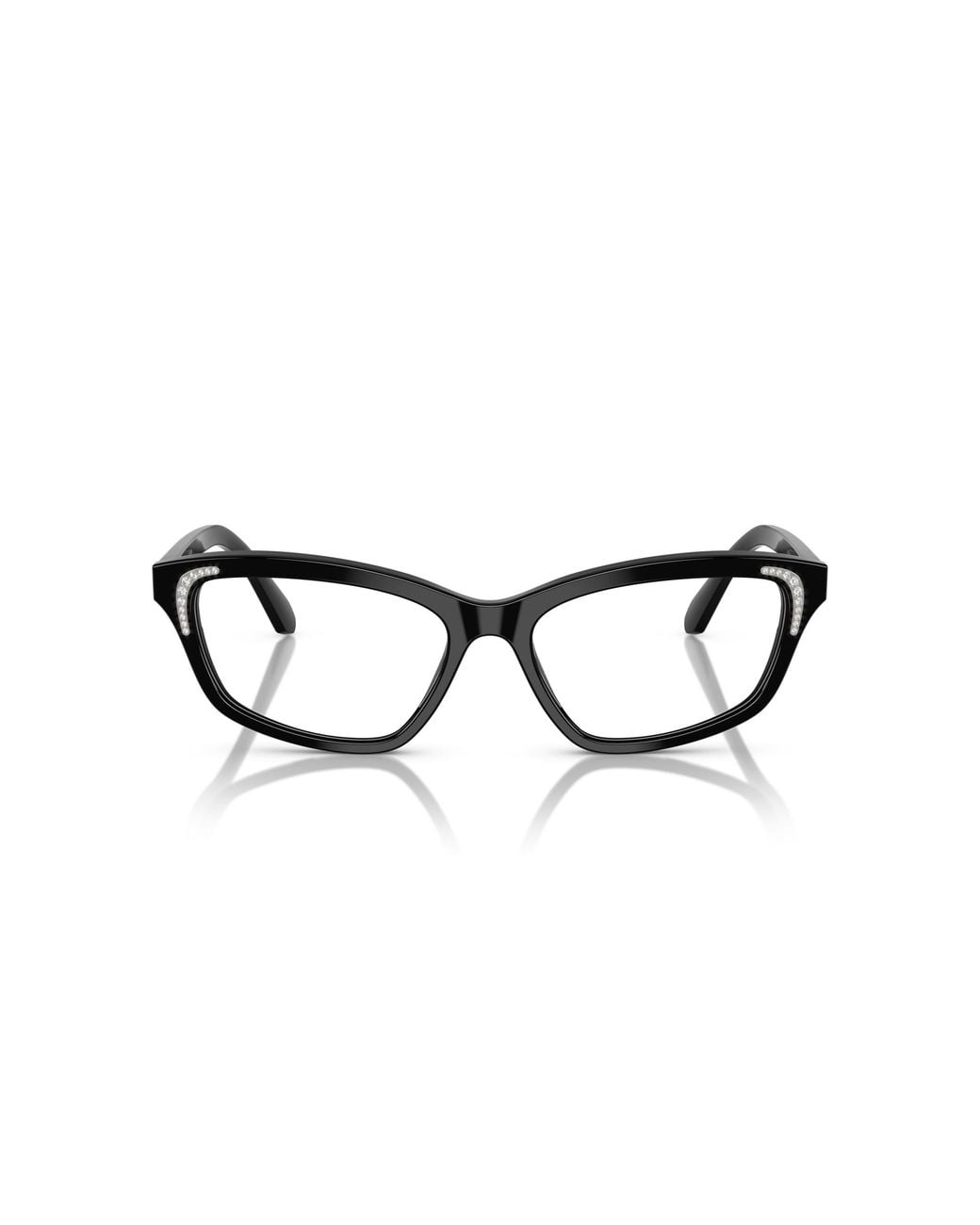 Swarovski Black Sk2034 1001 Optical Frames Acetate Geometric Normal