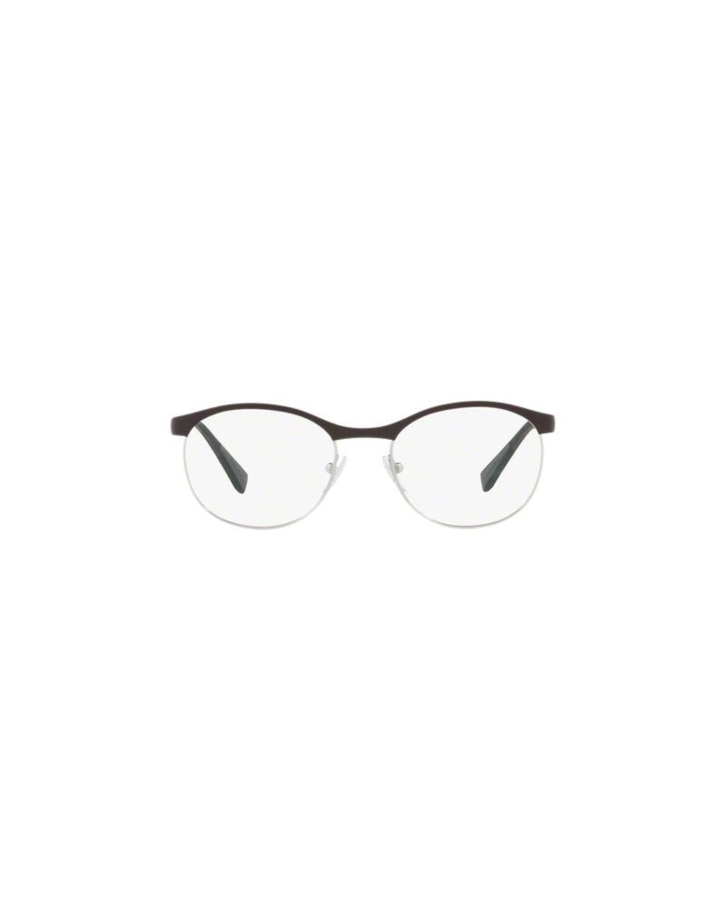 Prada Linea Rossa Black Ps 50Iv Vy21O1 Optical Frames Outlet Metal Pantos for men