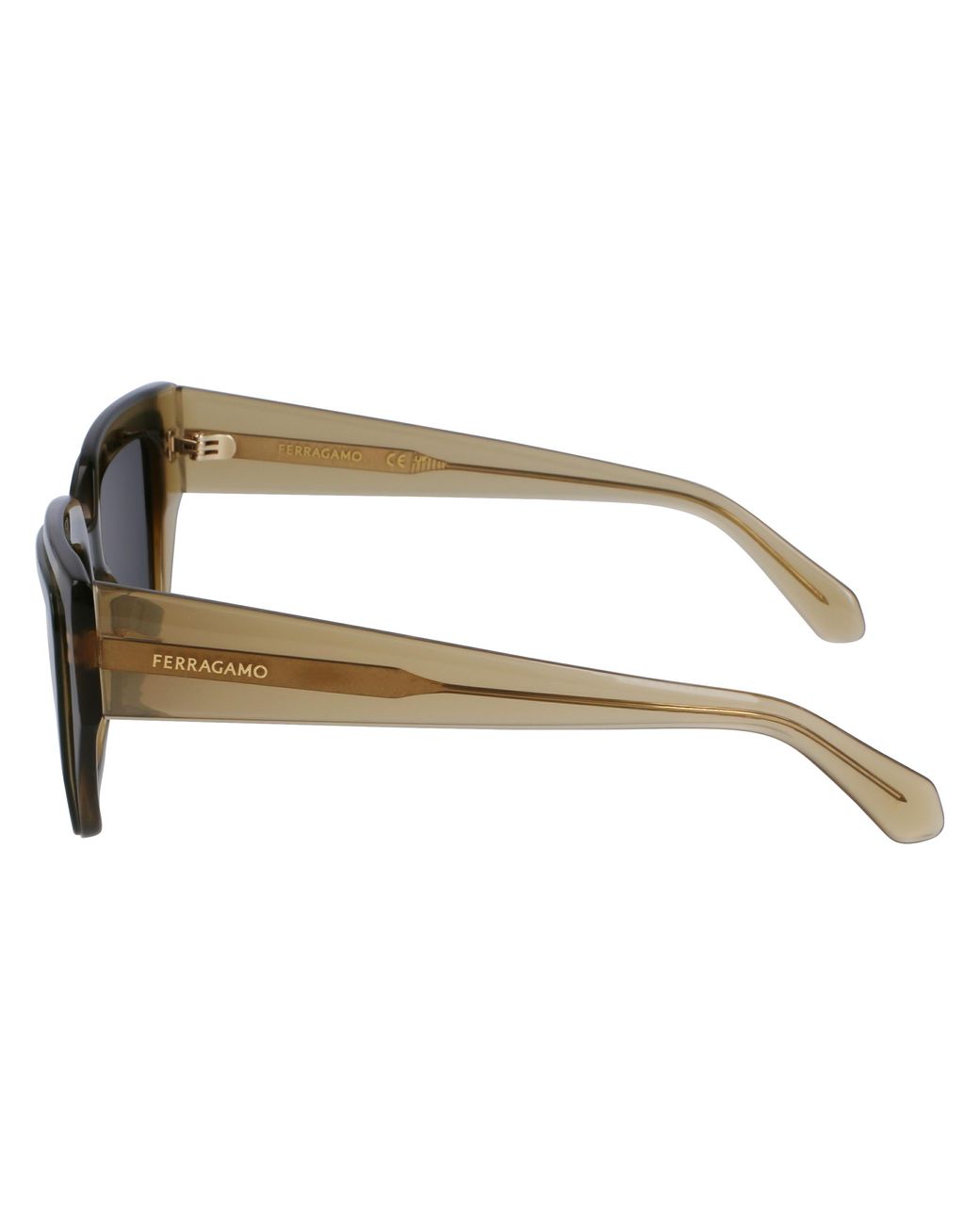 Ferragamo Black Sf2002S 327 Sunglasses Acetate Squared Normal Normal