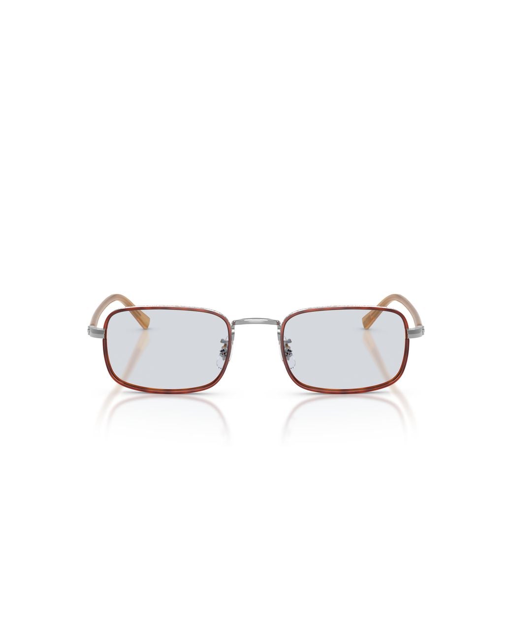 Oliver Peoples Black Ov1366T Brymer 5036 Optical Frames Titanium Squared Normal
