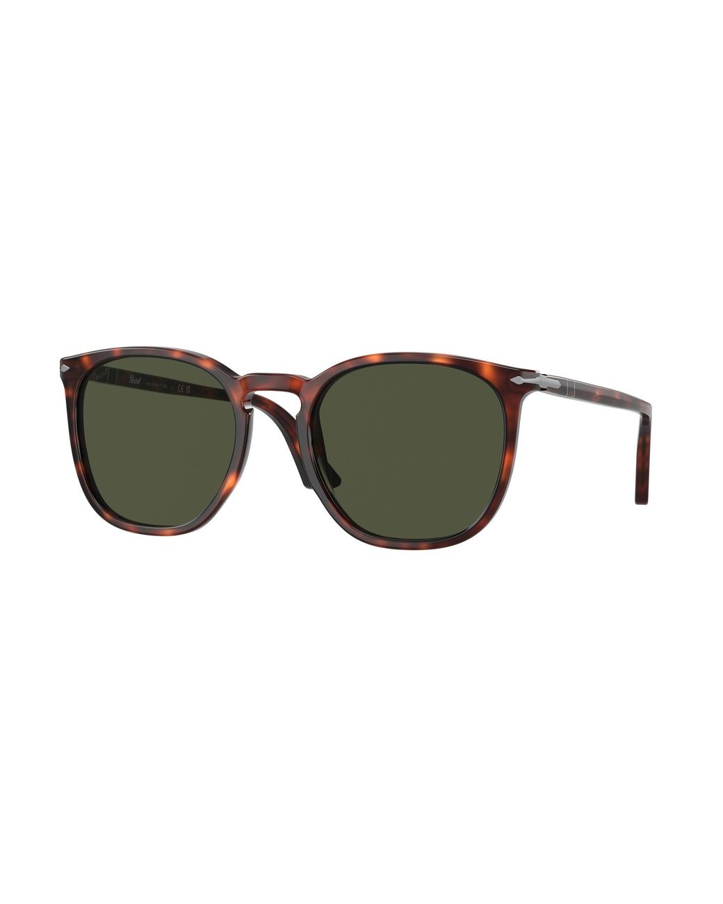 Persol Black Po3316S 24/31 Sunglasses Acetate Round Normal