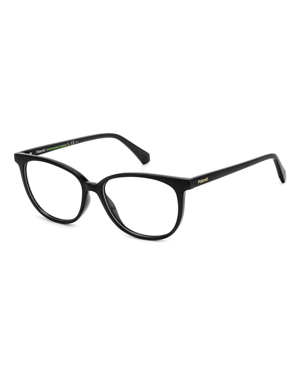 Polaroid Black Pld D487 807 Optical Frames Plastic Cat Eye