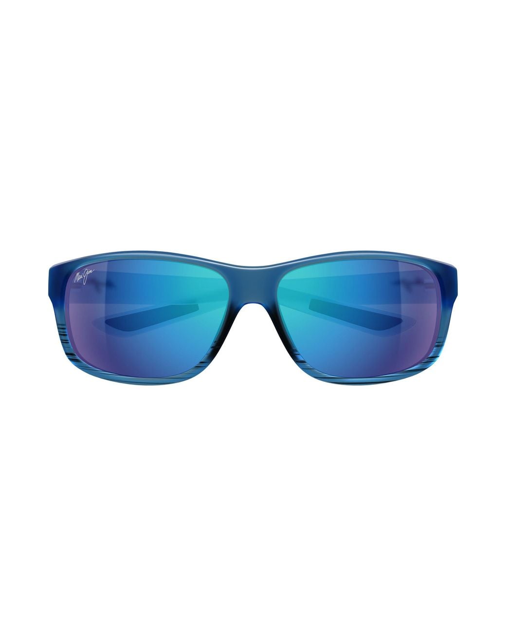 Maui Jim Black Mj0840S 002 Occhiali Da Sole Iniettato Squadrata