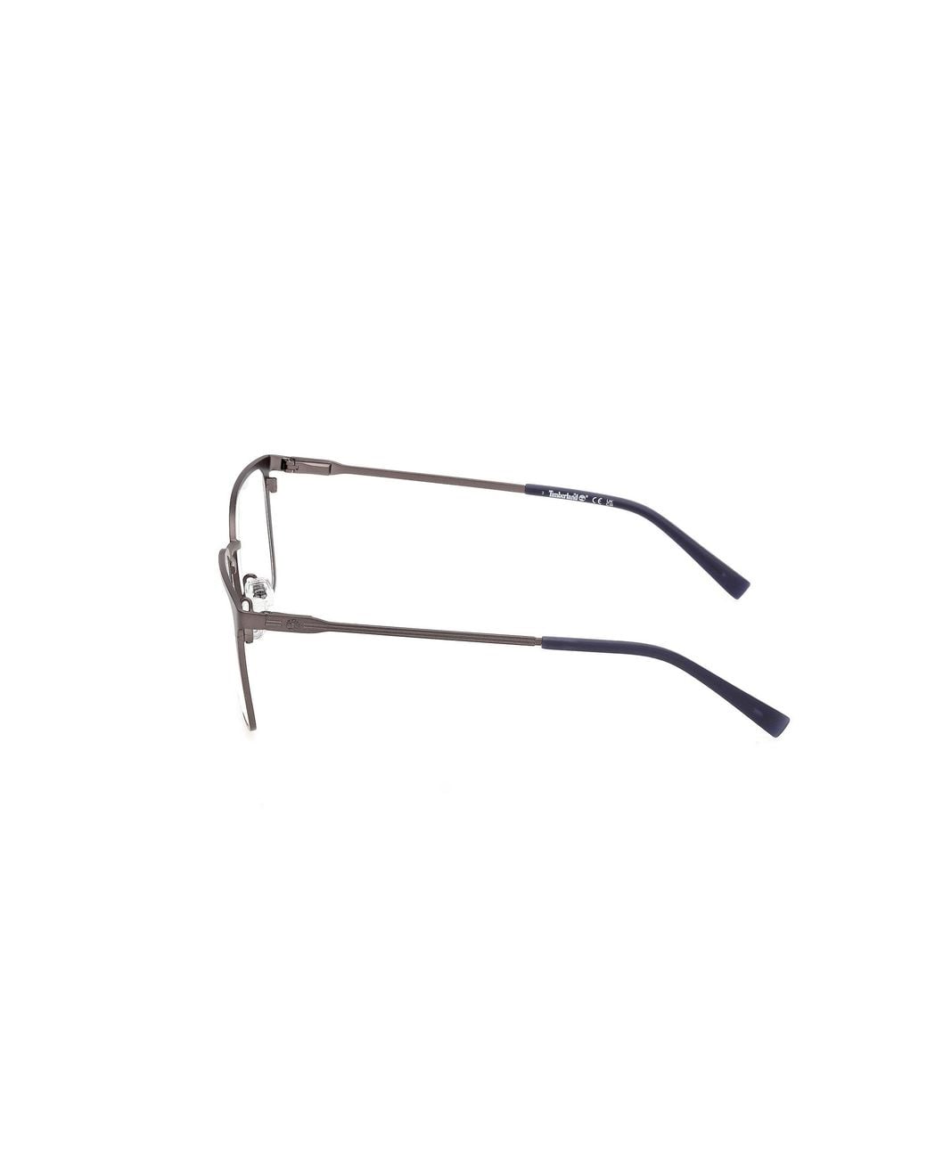 Timberland Black Tb50122 7 Optical Frames Metal Squared Normal for men