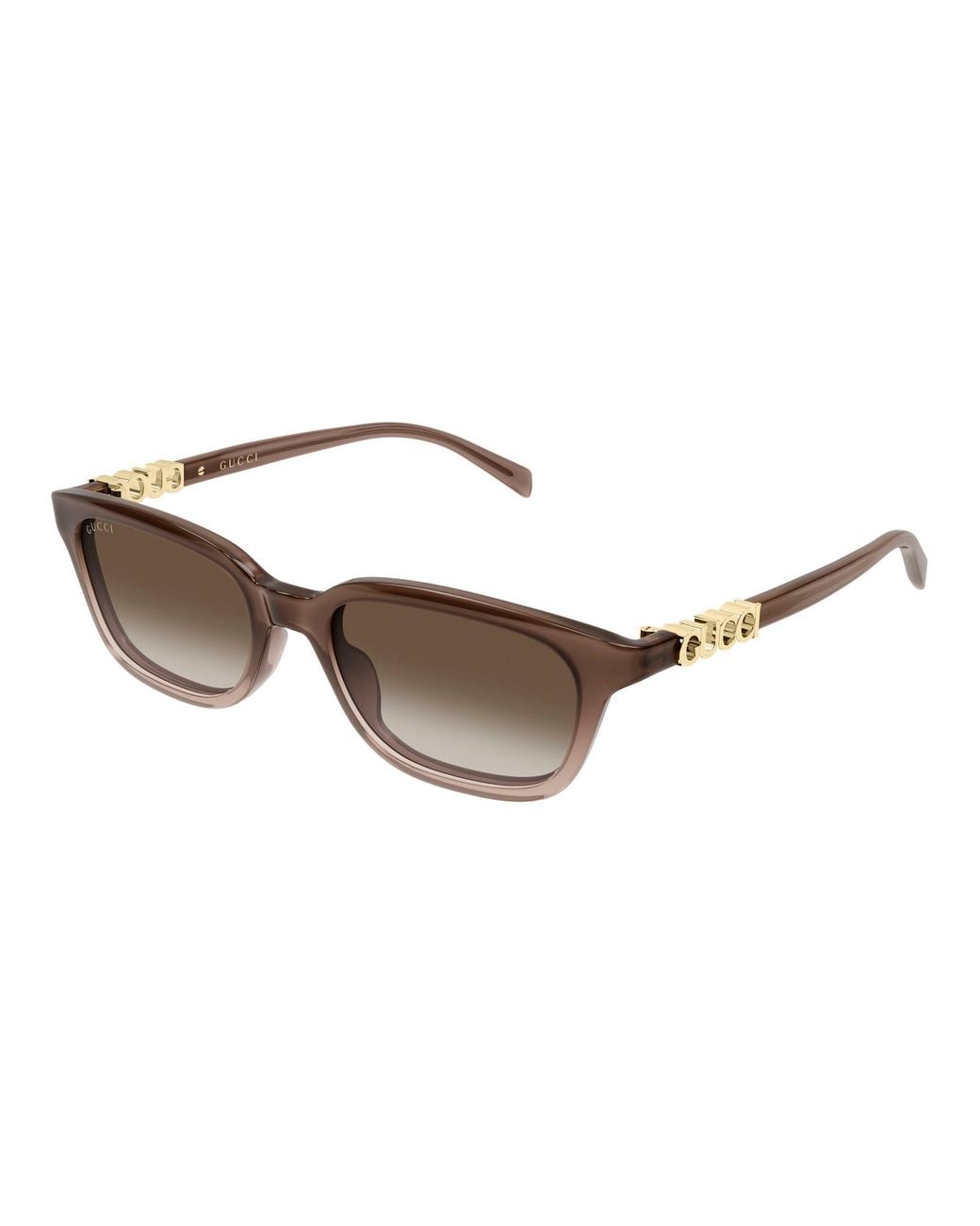Gucci Black Gg2208S 004 Sunglasses Acetate Squared Nuanced