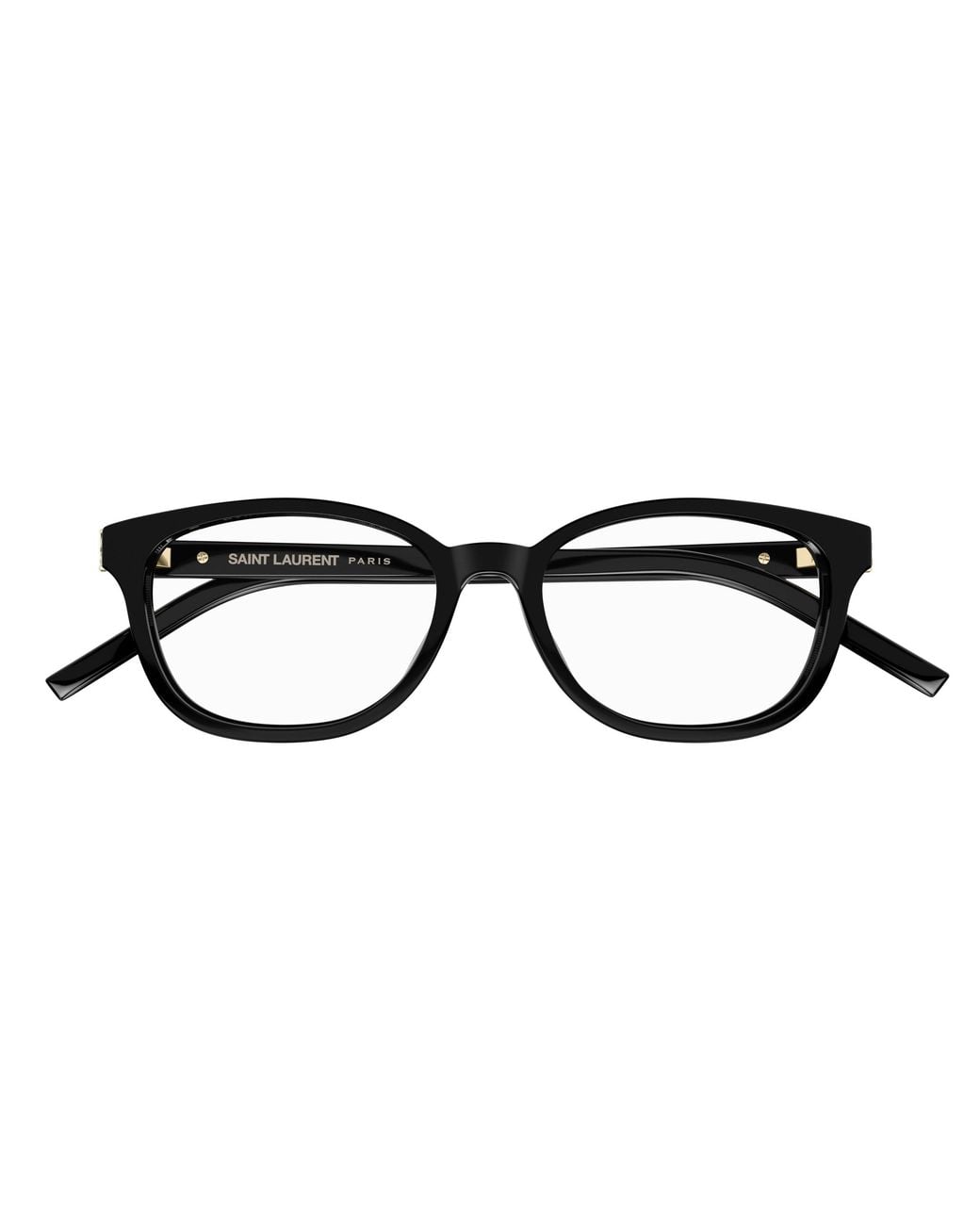 Saint Laurent Black Sl M141/F 001 Optical Frames Acetate Transparent Cat Eye