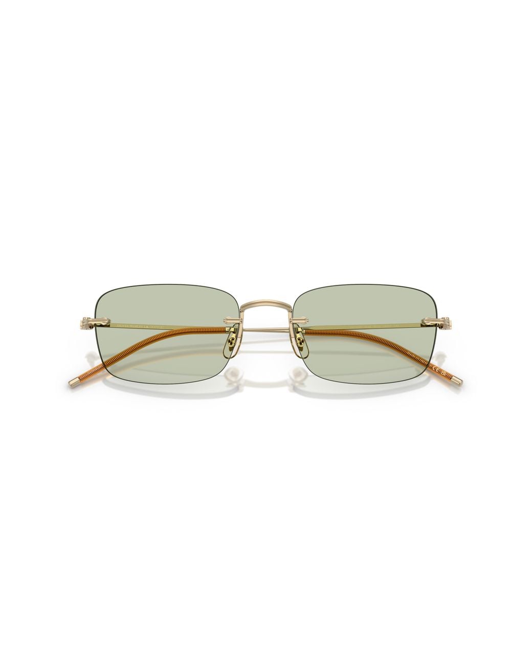Oliver Peoples Black Ov1359T Tk-10 5035 Optical Frames Titanium Squared Normal