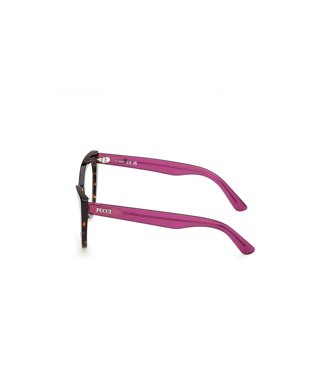 Emilio Pucci Black Ep5266 052 Optical Frames Acetate Cat Eye Normal