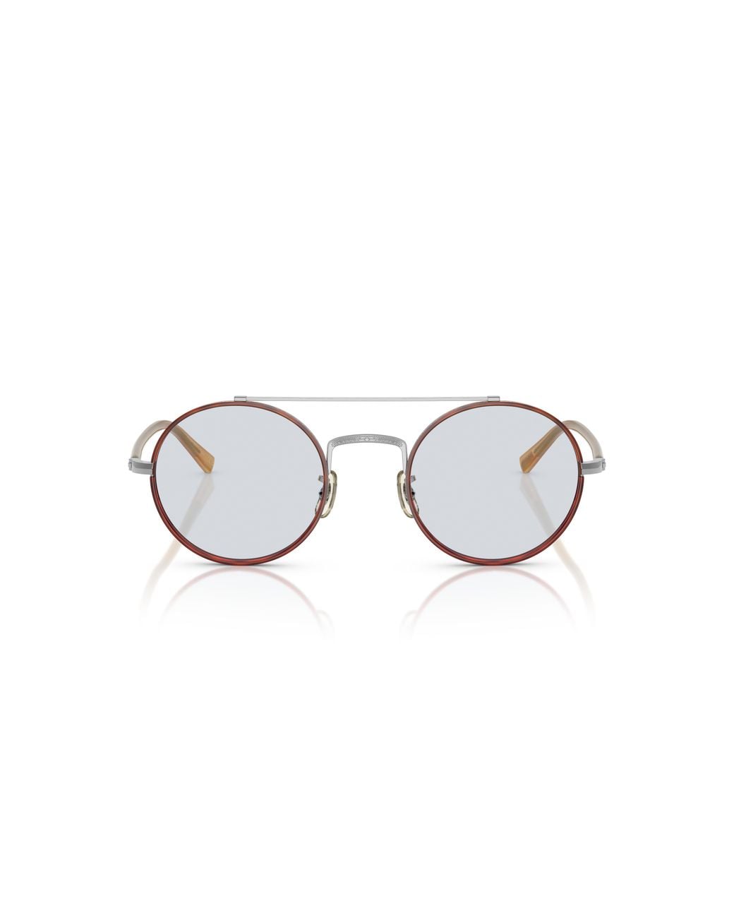 Oliver Peoples Black Ov1355T Etlin 5036 Optical Frames Titanium Light Round Normal
