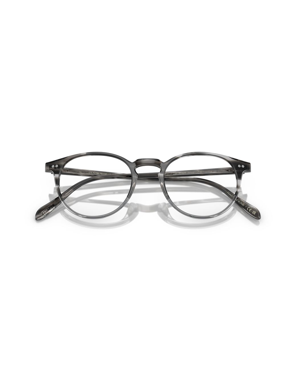 Oliver Peoples Black Ov5004 Riley-R 1002 Optical Frames Acetate Transparent Pantos Normal