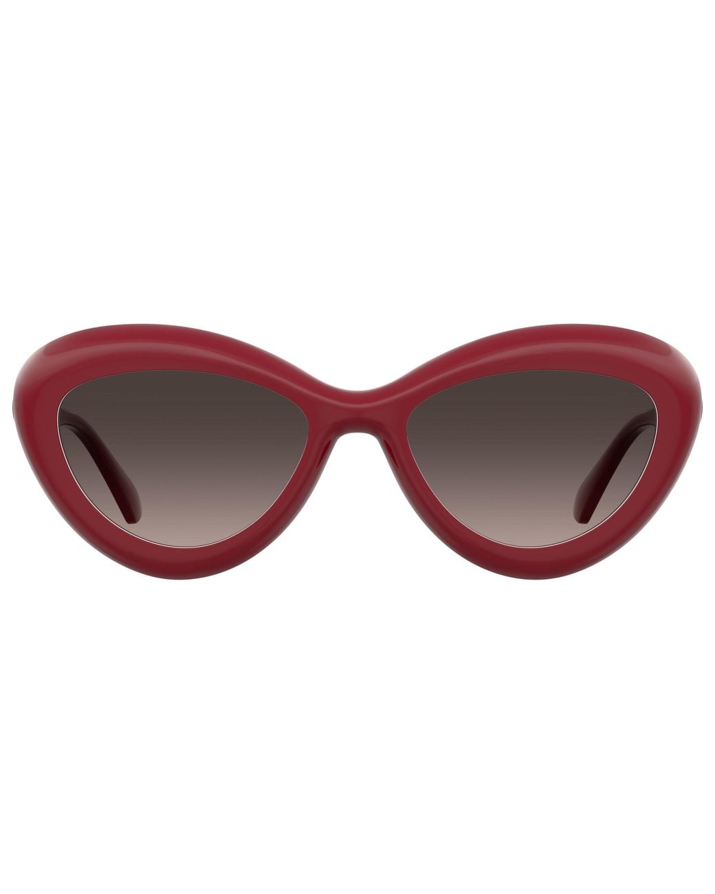Moschino Black Mos163/S C9A/Ha Sunglasses Plastic Cat Eye Shaded