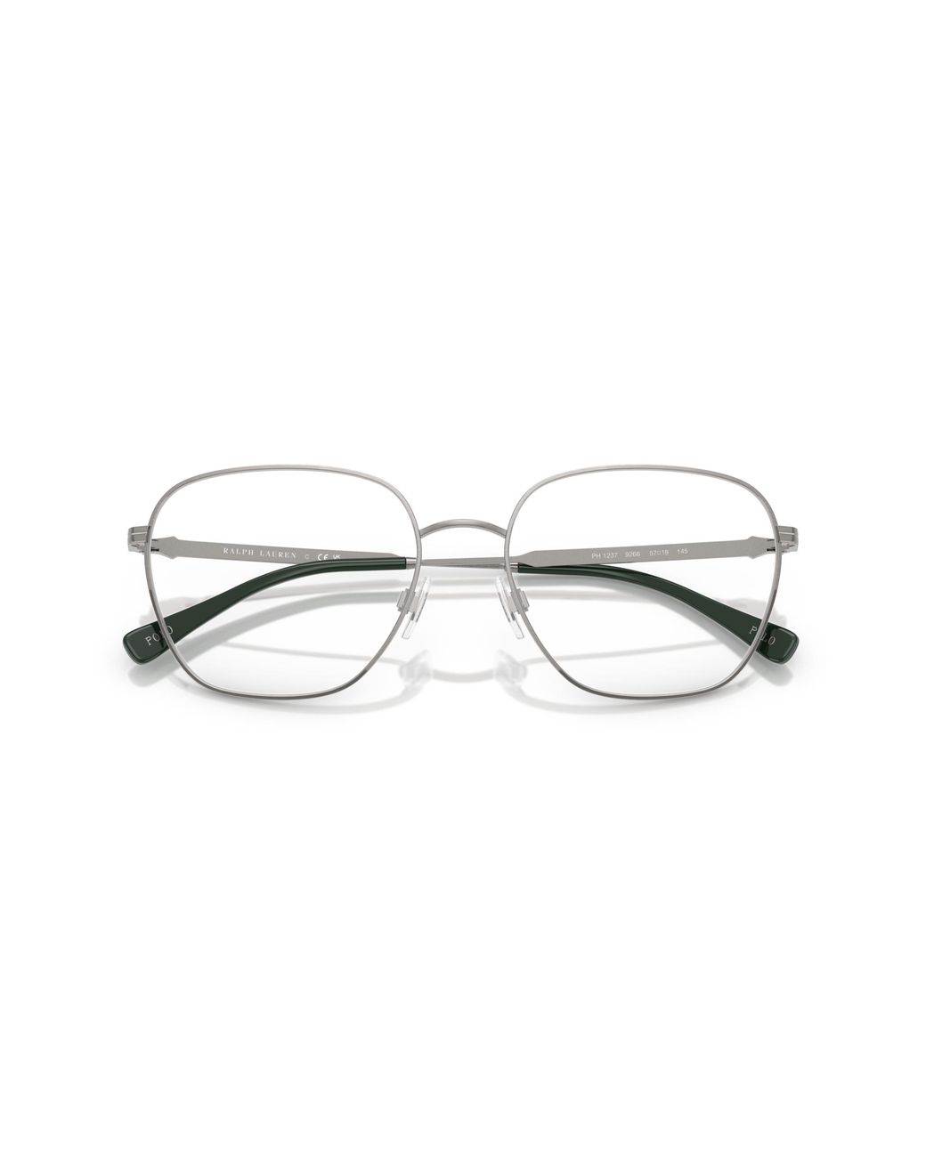 Polo Ralph Lauren Black Ph1237 9266 Optical Frames Metal Geometric Normal for men