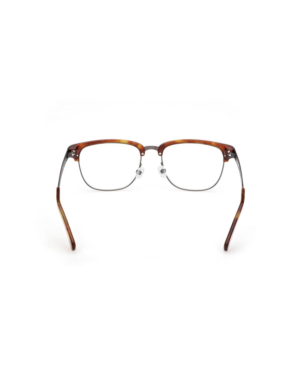 Timberland Black Tb50088 056 Optical Frames Metal Squared Normal for men