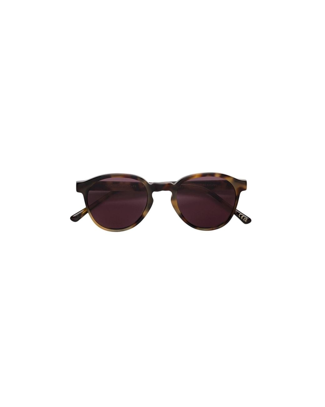 Retrosuperfuture Black Amg The Warhol New Cheetah Sunglasses Acetate Round