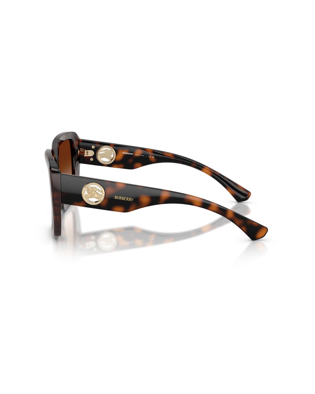 Burberry Black Be4471 300274 Sunglasses Acetate Squared Normal Shaded