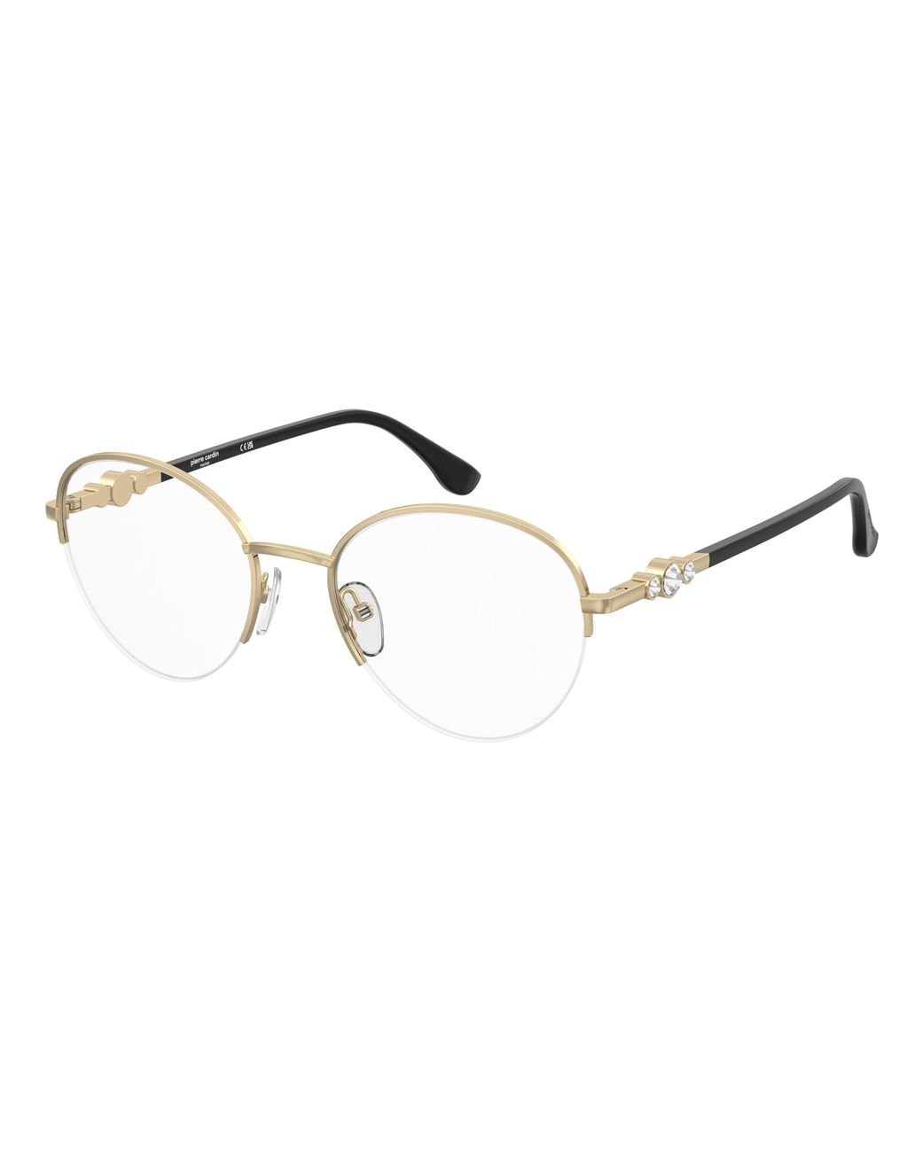 Pierre Cardin Black P.C. 8935 J5G Optical Frames Metal Pantos Normal