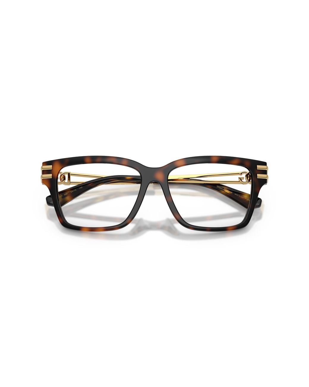 Dolce & Gabbana Black Dg5117 502 Optical Frames Injected Transparent Squared Normal