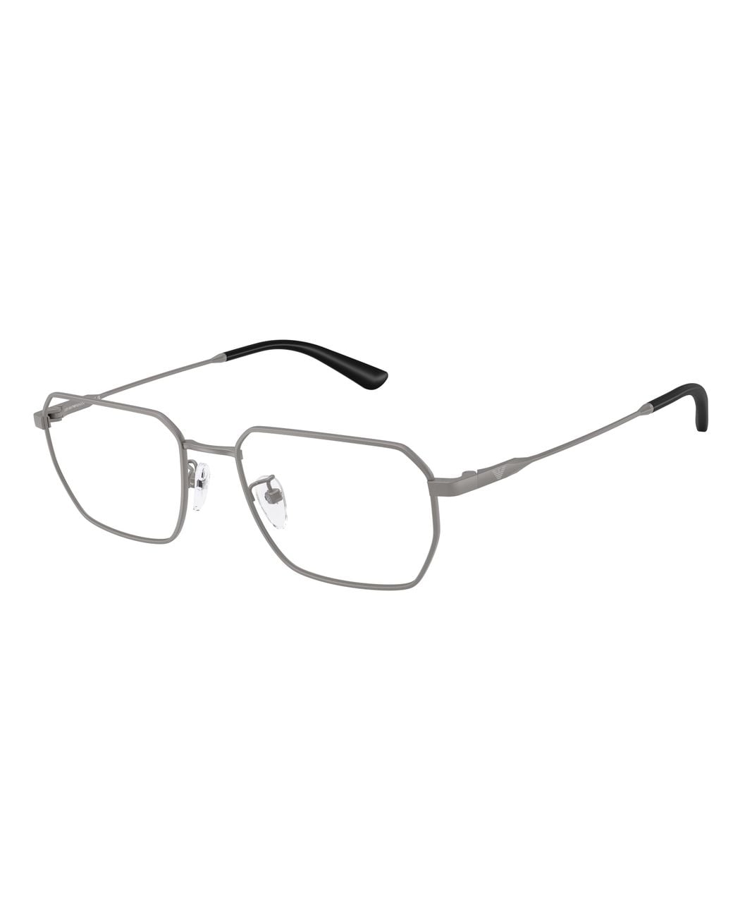 Emporio Armani Black Ea1187Td 3003 Optical Frames Titanium Transparent Round Normal for men