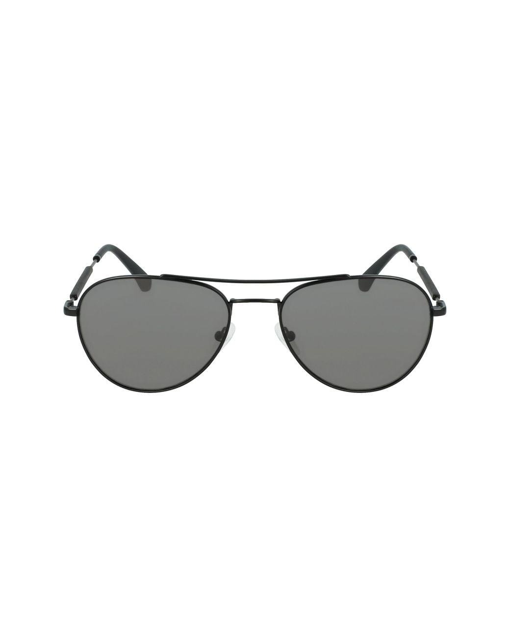 Calvin Klein Black Ckj20109S 001 Sunglasses Metal Pilot Photochromatic Photochromatic