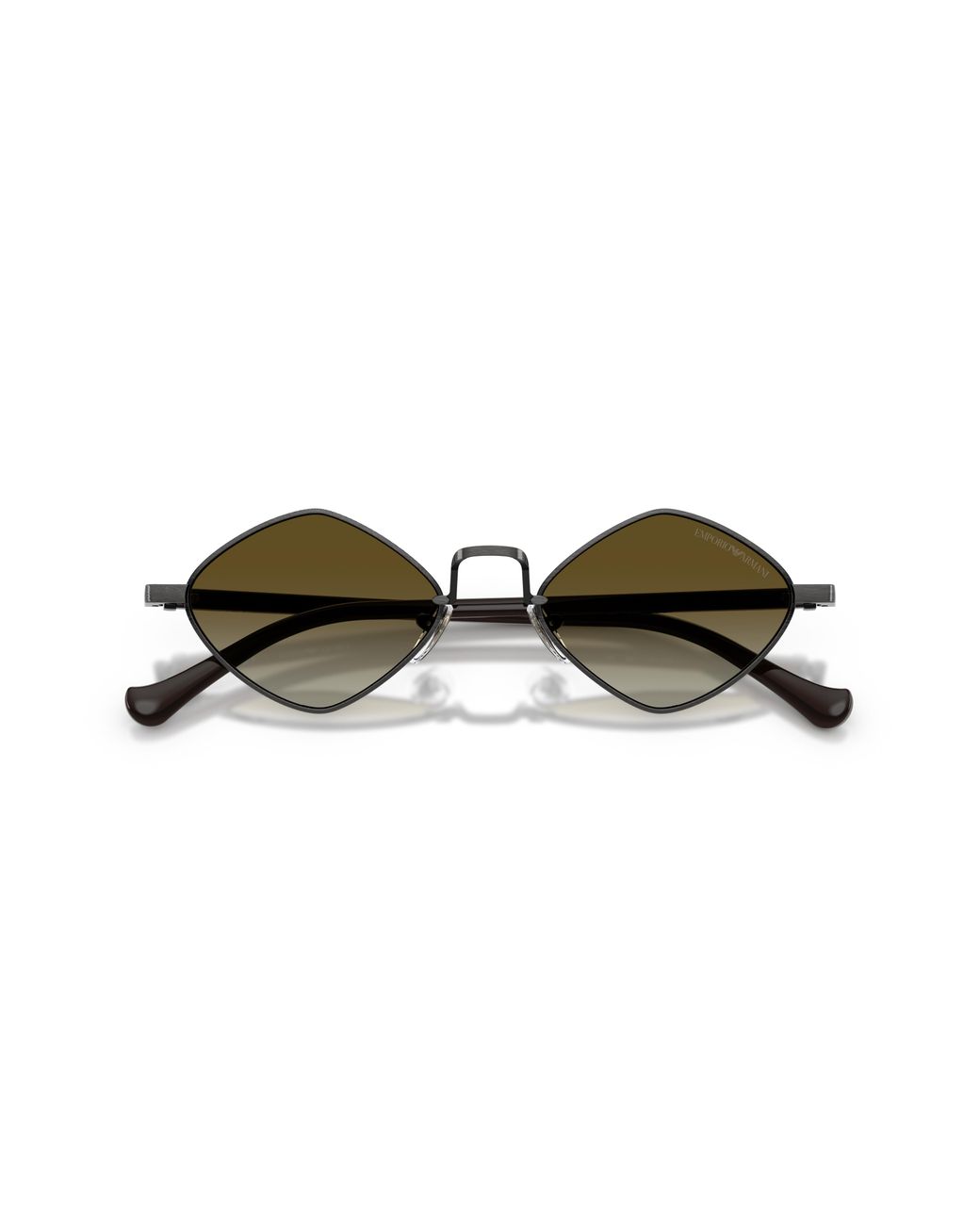 Emporio Armani Black Ea2182 34447Z Sunglasses Metal Geometric Normal Nuanced for men
