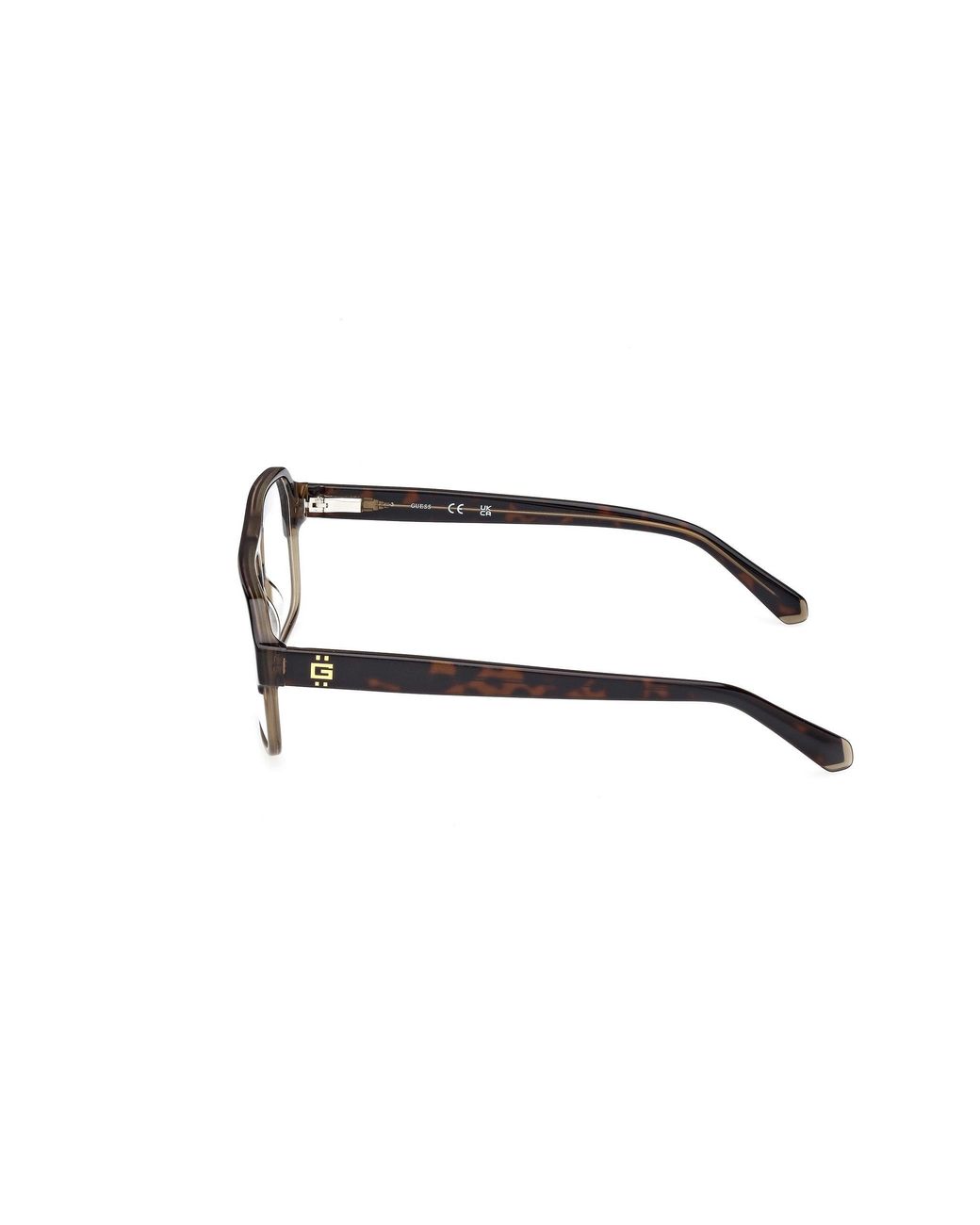 Guess Black Gu50093 056 Optical Frames Acetate Squared Normal for men