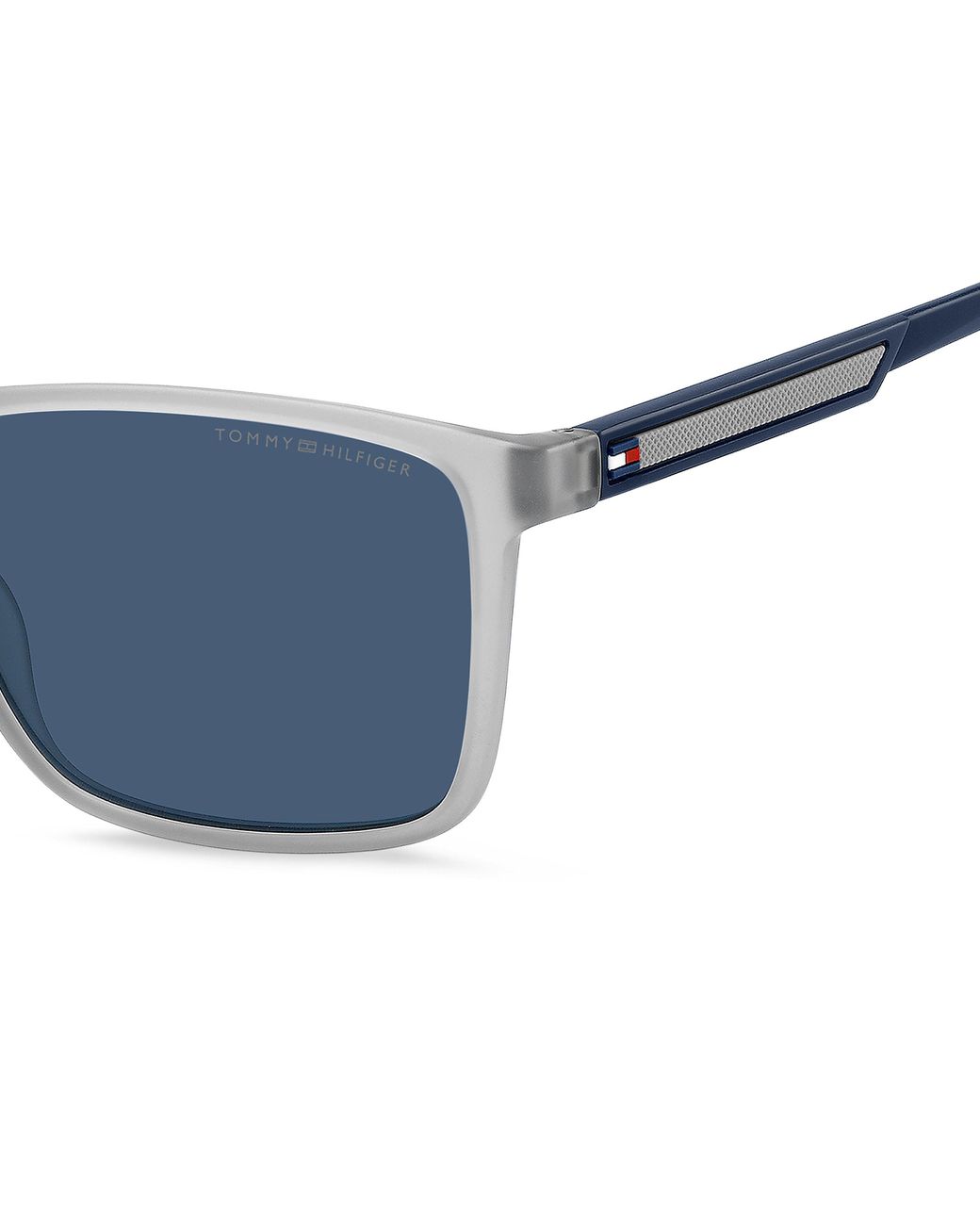 Tommy Hilfiger Black Th 2201/S 09V/Ku Sunglasses Eco-Poliame Squared Normal for men