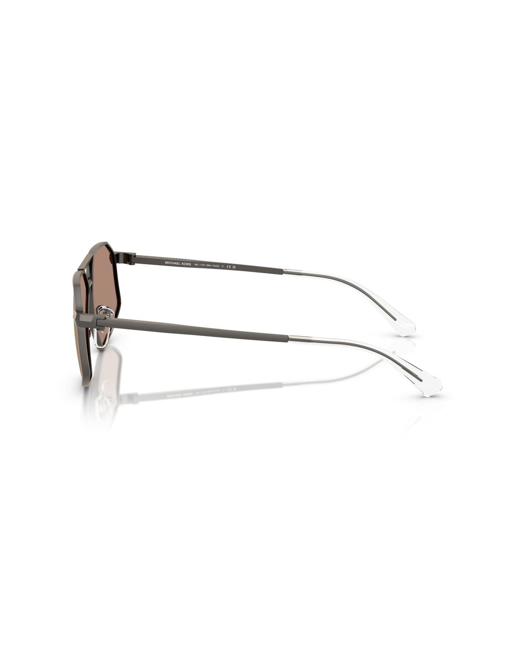 Michael Kors Black Mk1167 Mar Vista 10027P Sunglasses Metal Geometric Normal Mirror for men