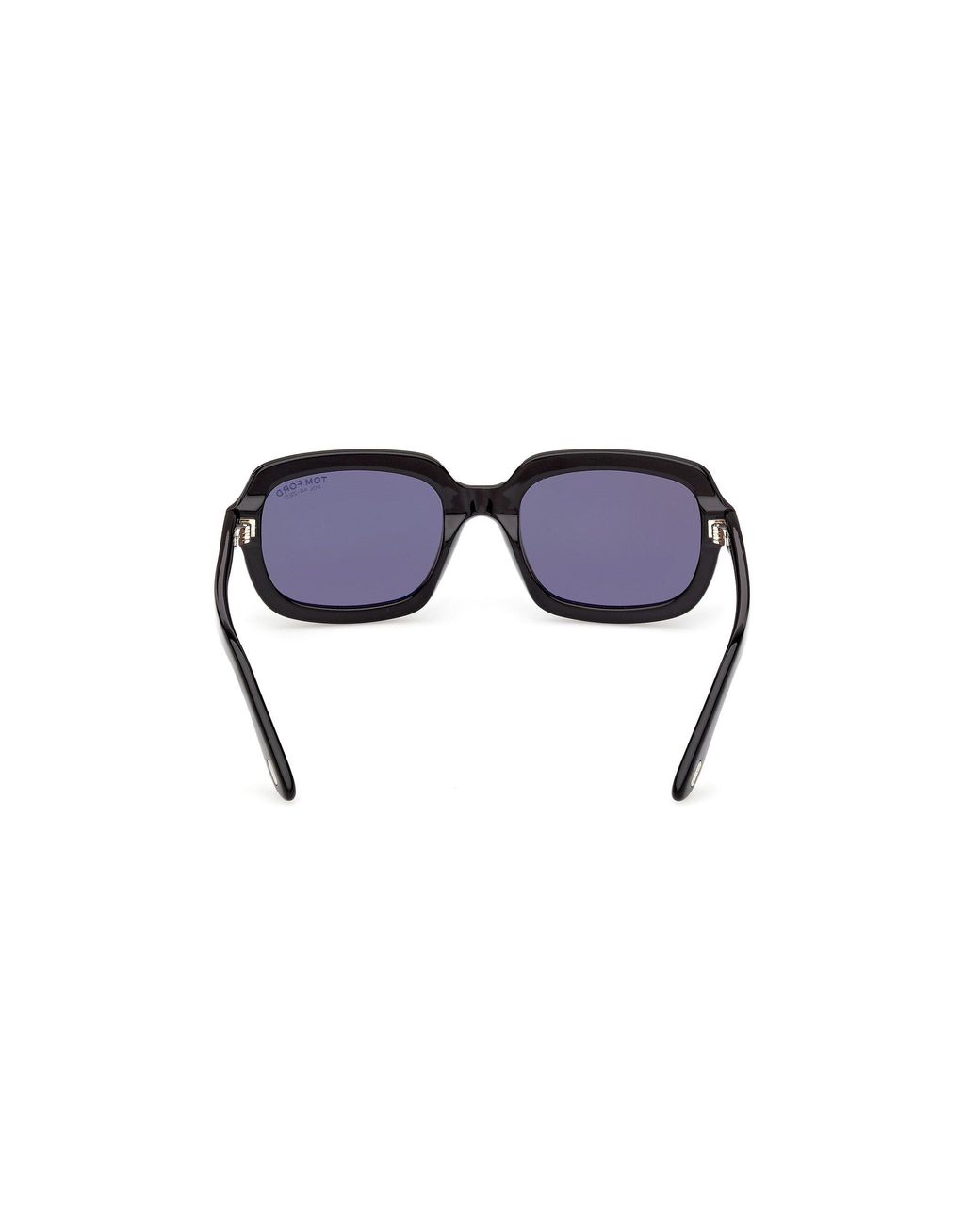 Tom Ford Black Ft1342 Lana-02 01D Sunglasses Acetate Smoke Squared Polarized