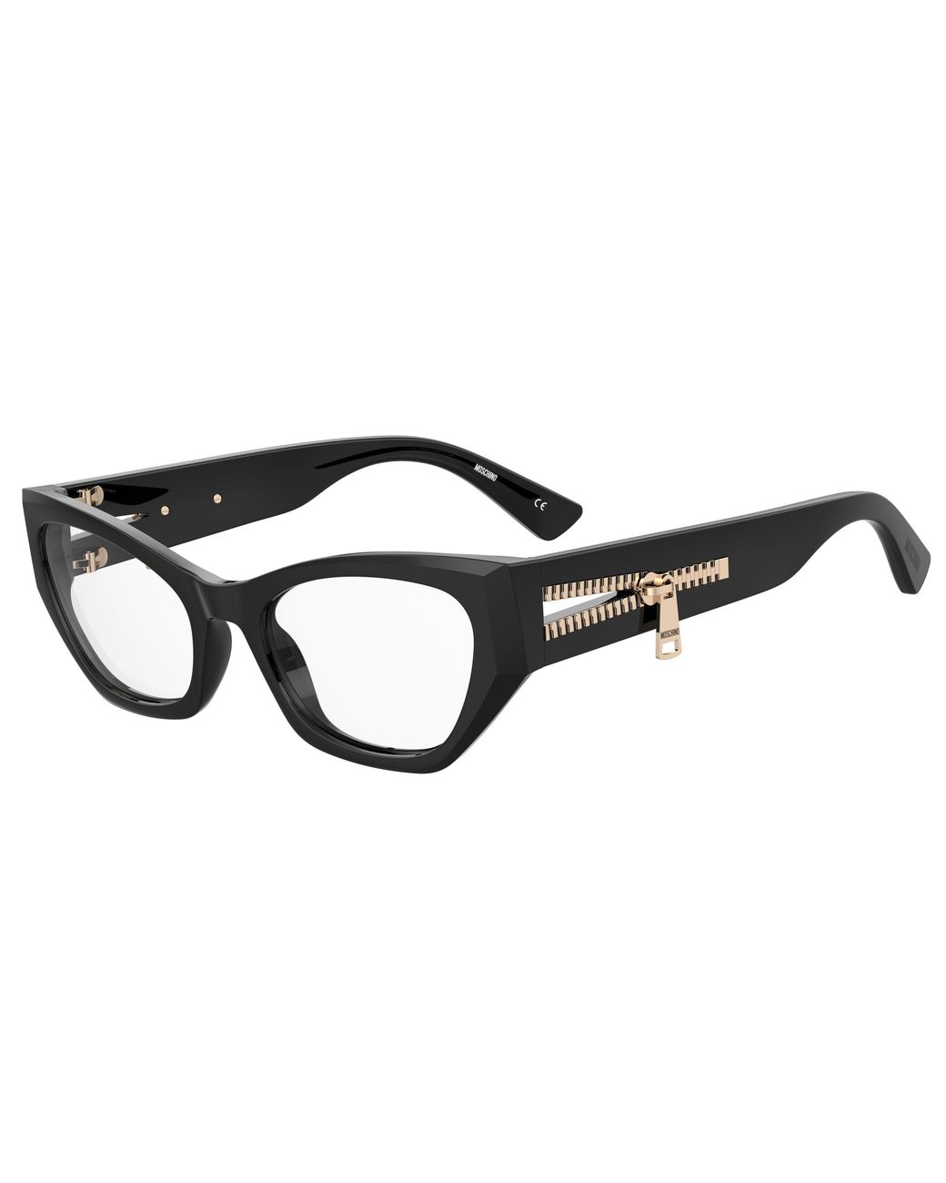 Moschino Black Mos632 807 Optical Frames Acetate Cat Eye