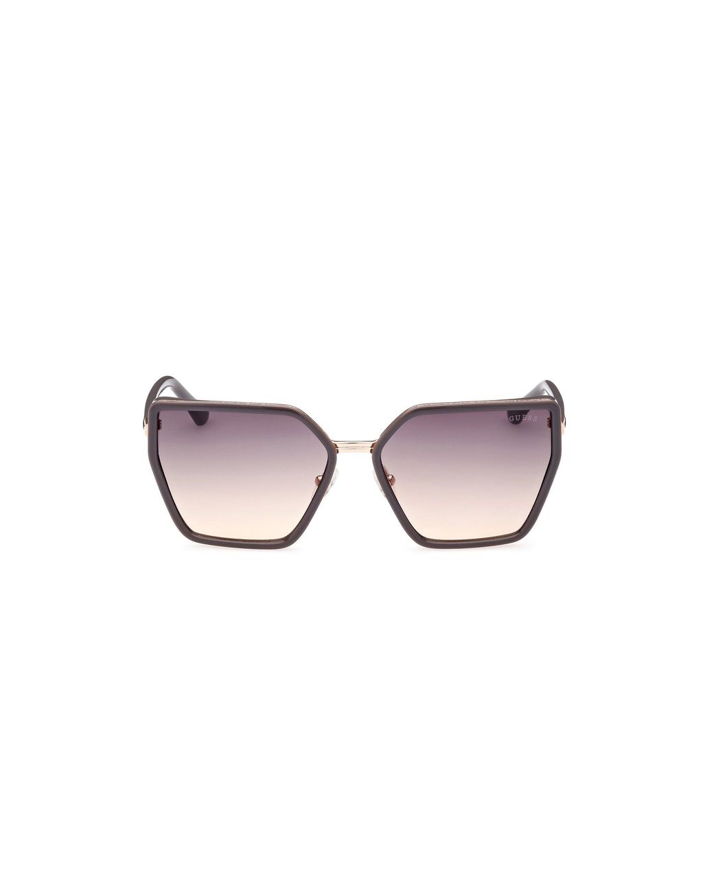 Guess Black Gu7871 20B Sunglasses Injected Butterfly Normal Shaded