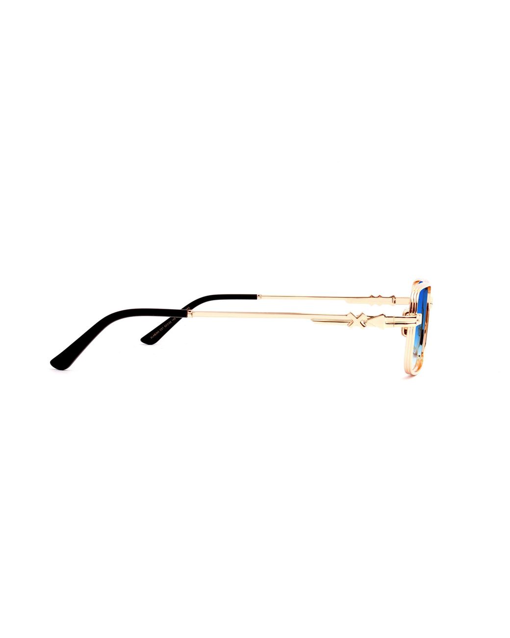Xlab Blue Kapiti Sunglasses Metal Light Squared Normal Shaded