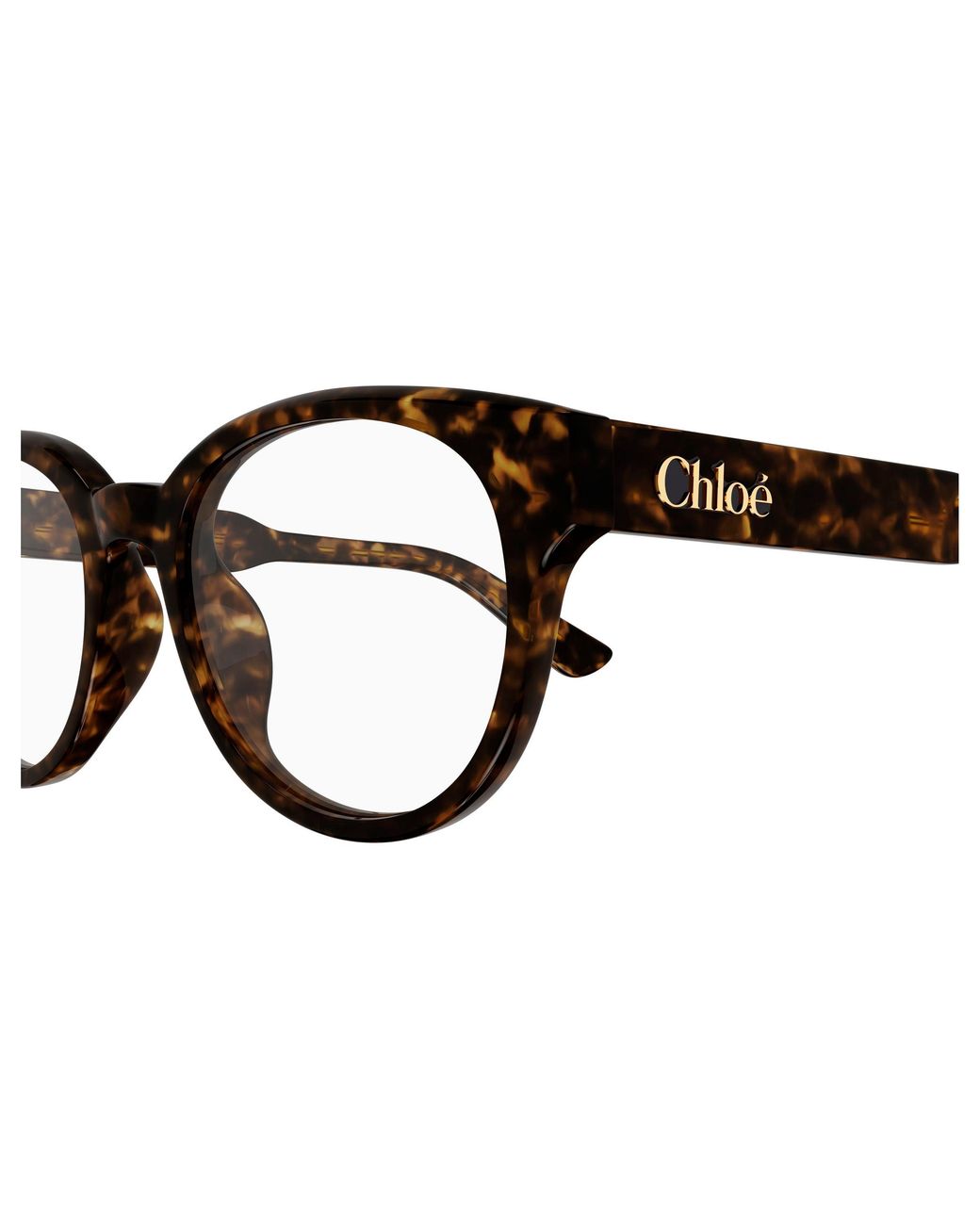 Chloé Black Ch0343Oa 002 Optical Frames Acetate Transparent Round