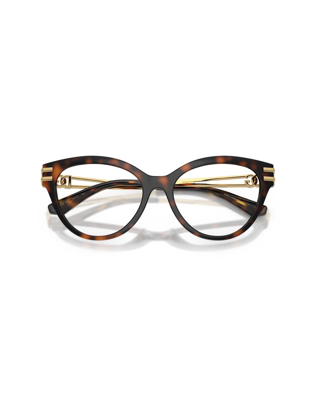 Dolce & Gabbana Black Dg5116 502 Optical Frames Injected Transparent Cat Eye Normal