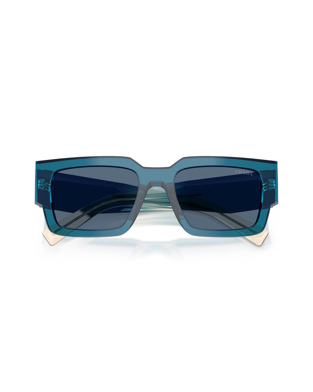 Prada Black Pr B17S 24F80S Sunglasses Acetate Squared Normal for men
