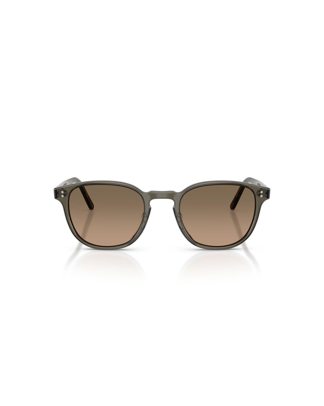 Oliver Peoples Black Ov5219S Fairmont Sun 1820Gn Sunglasses Acetate Squared Polarized for men