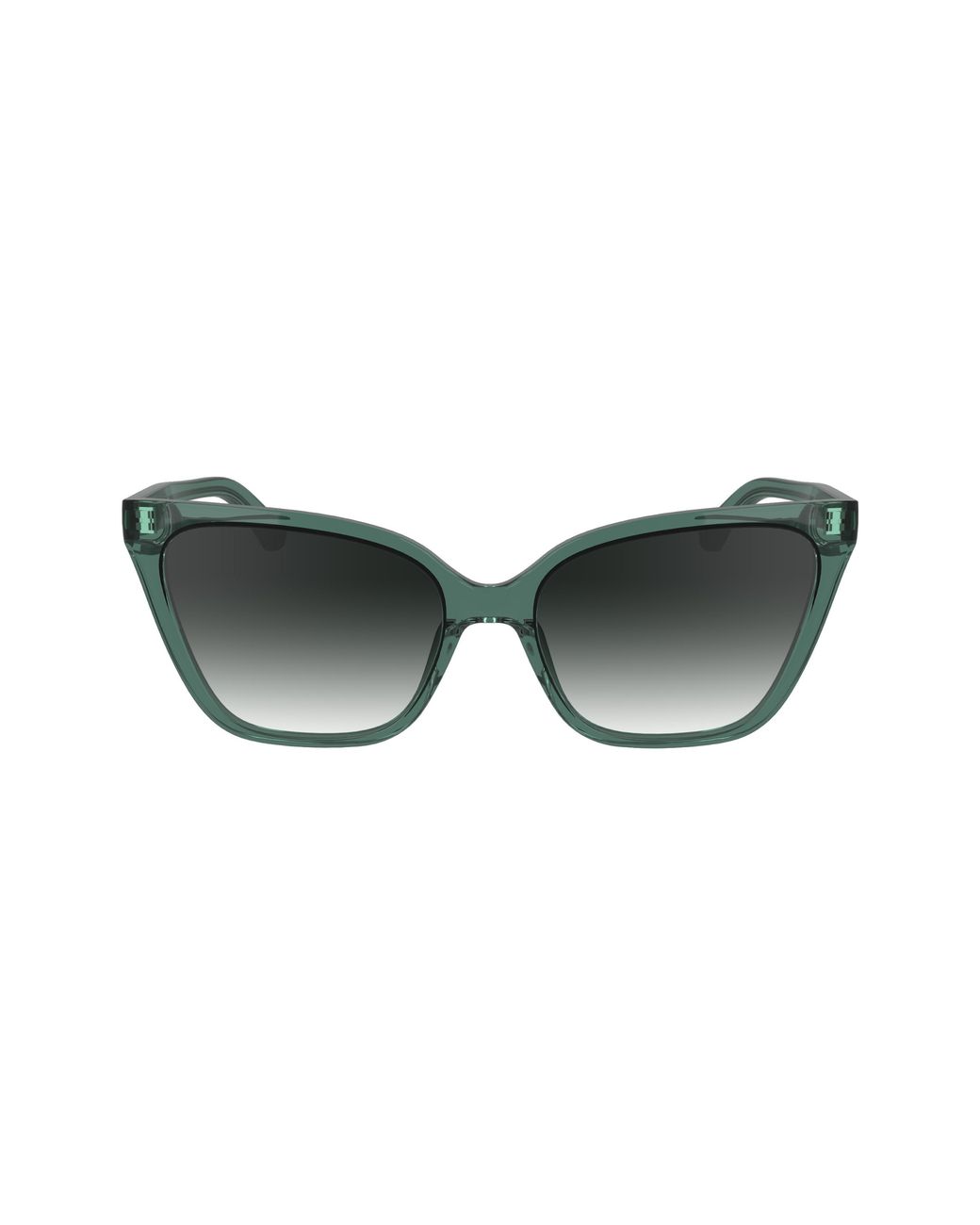 Calvin Klein Black Ck24507S 338 Sunglasses Bio-Inject Smoke Cat Eye Normal Shaded
