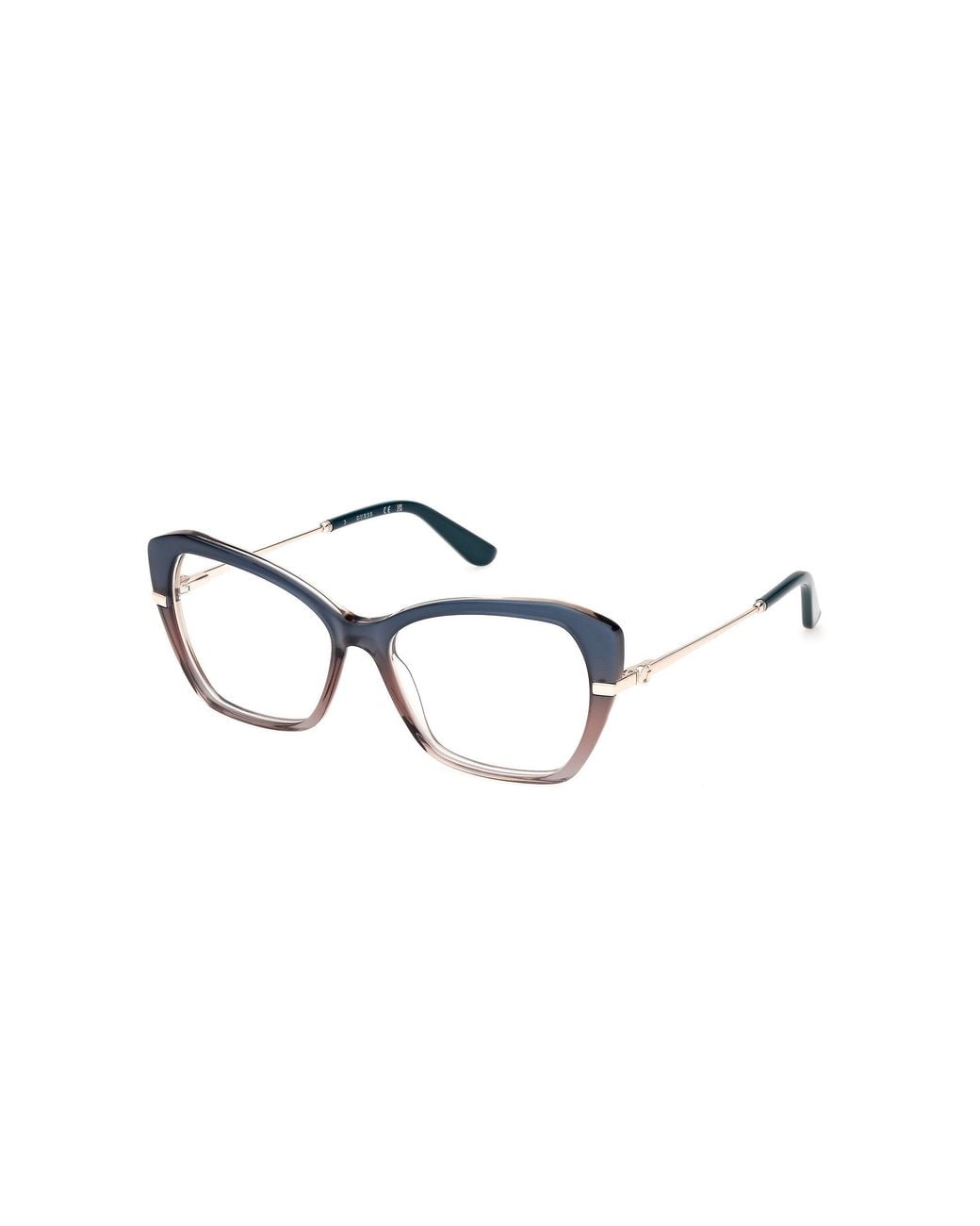 Guess Black Gu50183 095 Optical Frames Acetate Geometric Normal