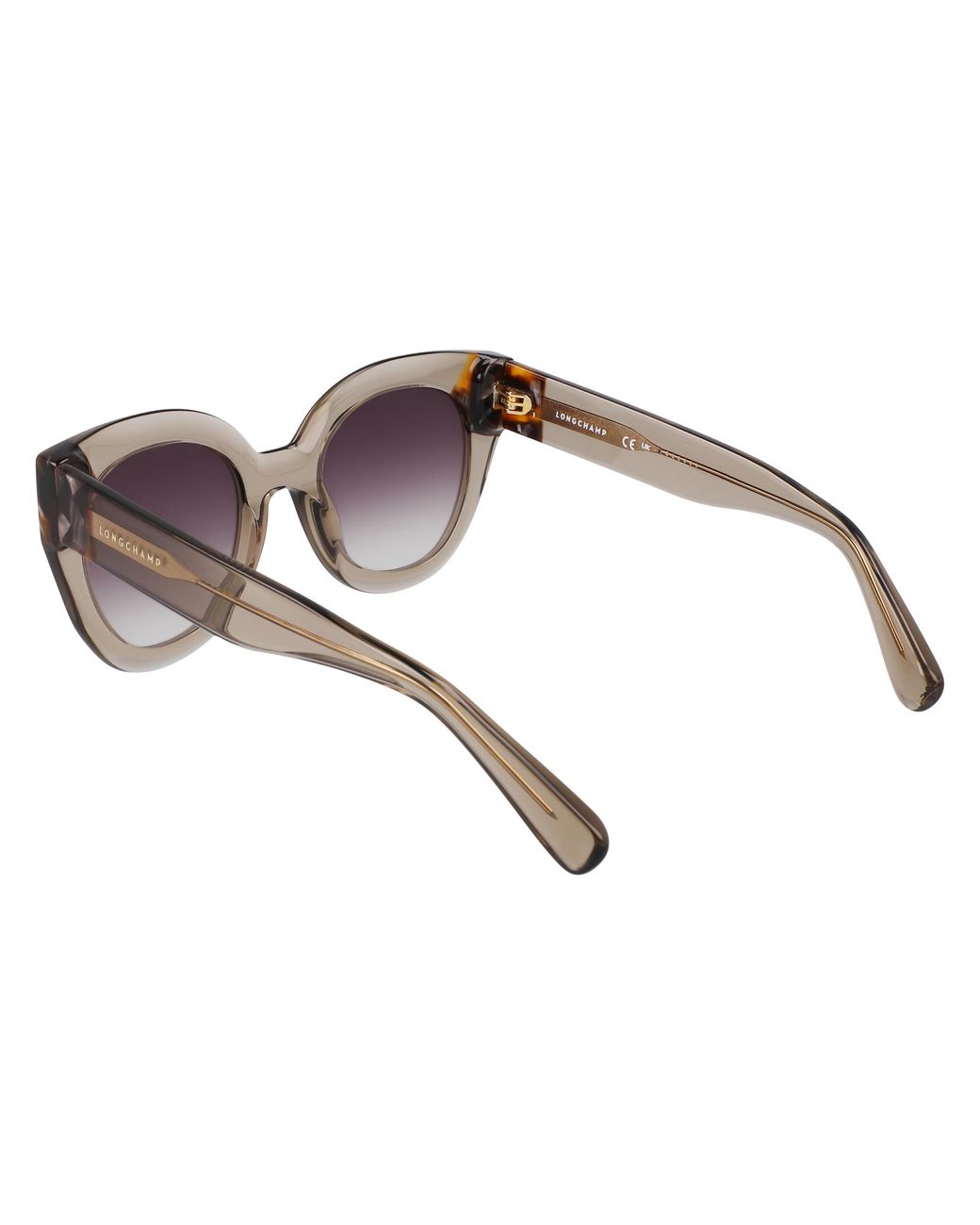 Longchamp Black Lo750S 311 Sunglasses Acetate Round Normal Normal
