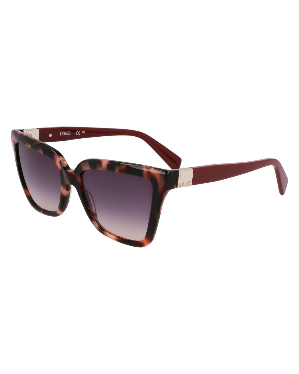 Liu Jo Black Lj803S 658 Sunglasses Acetate Squared Normal