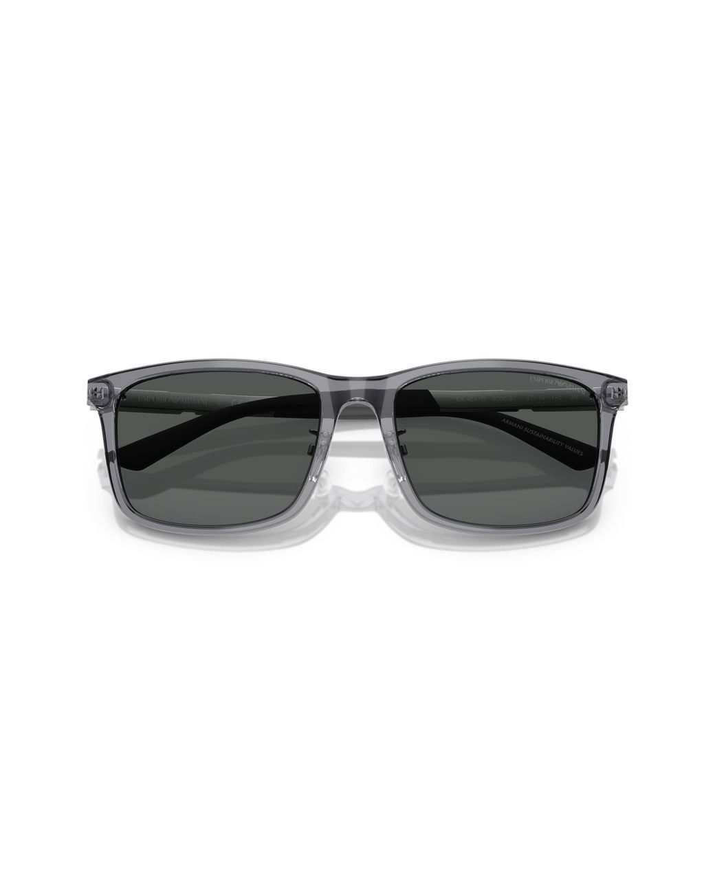 Emporio Armani Black Ea4241D 620687 Sunglasses Acetate Squared Normal for men