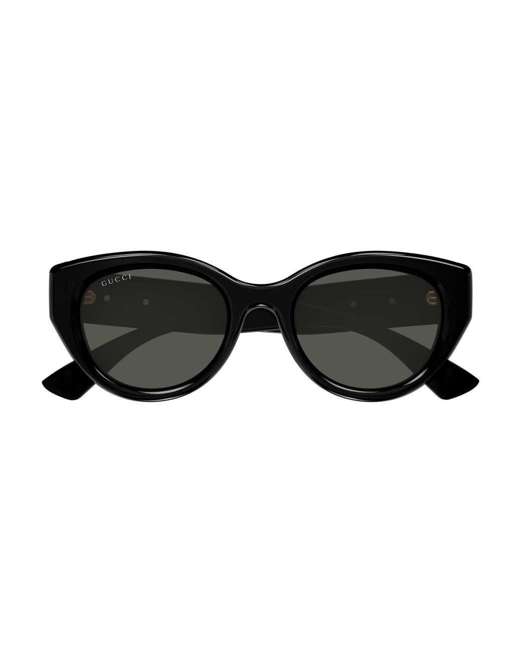 Gucci Black Gg1976Sk 001 Sunglasses Injected Round