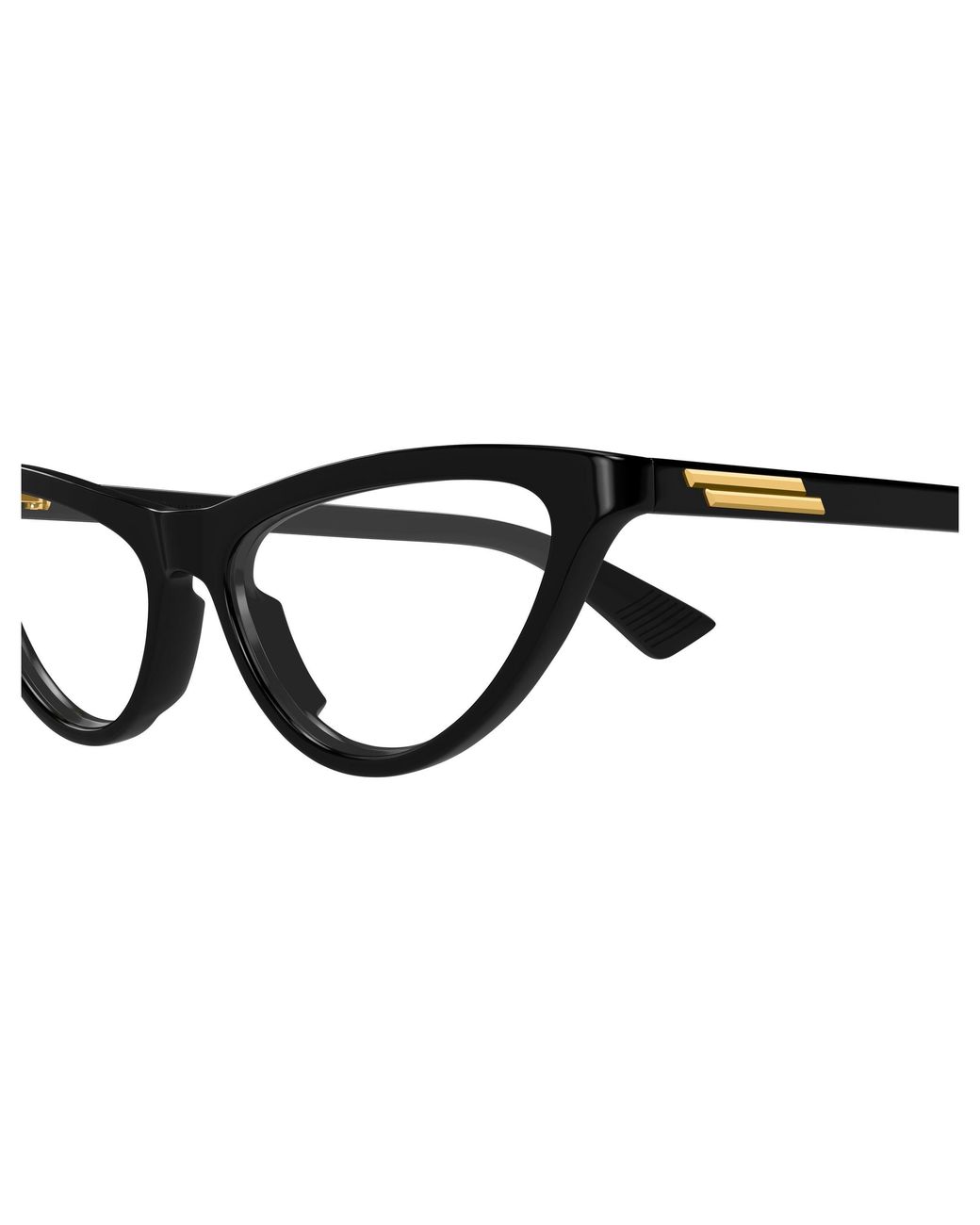 Bottega Veneta Black Bv1416O 002 Optical Frames Acetate Transparent Cat Eye
