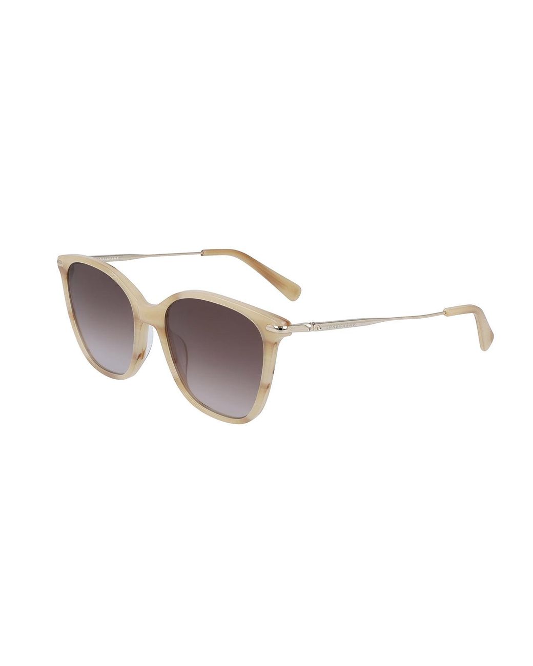 Longchamp Black Lo660S 264 Sunglasses Plastic Squared Normal Shaded