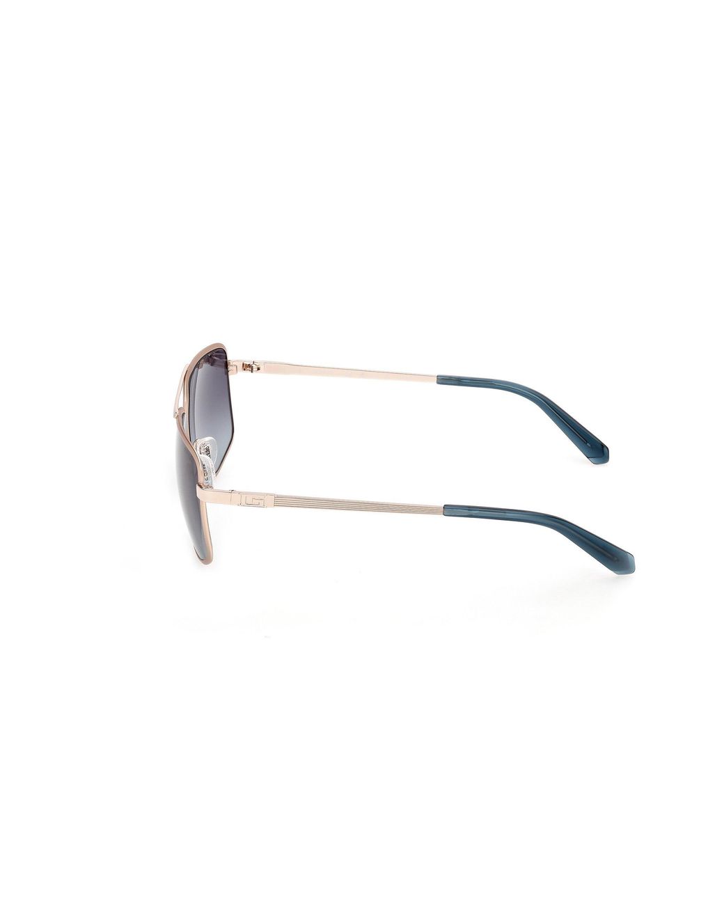 Guess Black Gu00208 33W Sunglasses Metal Squared Normal for men