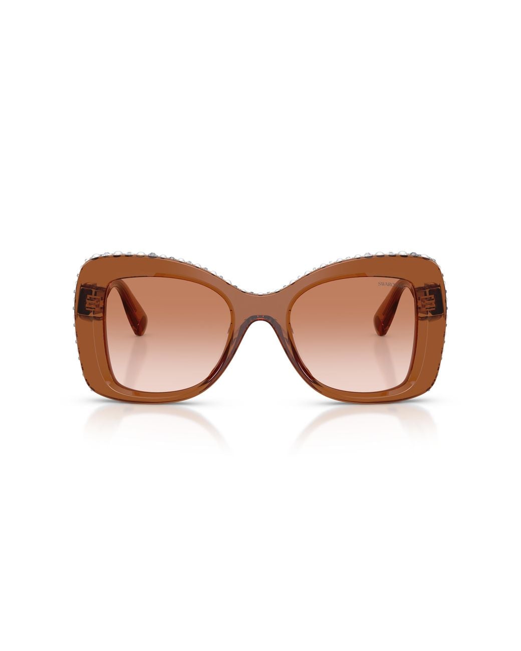 Swarovski Black Sk6062U 109573 Sunglasses Acetate Butterfly Normal Nuanced