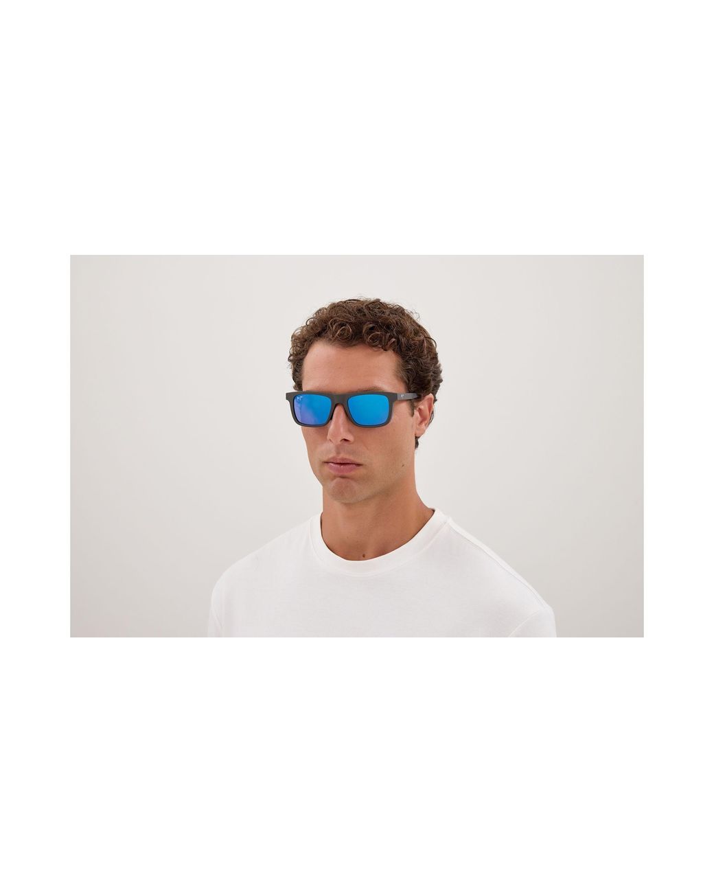 Maui Jim Black Mj0341S 003 Sunglasses Bio-Injected Squared for men