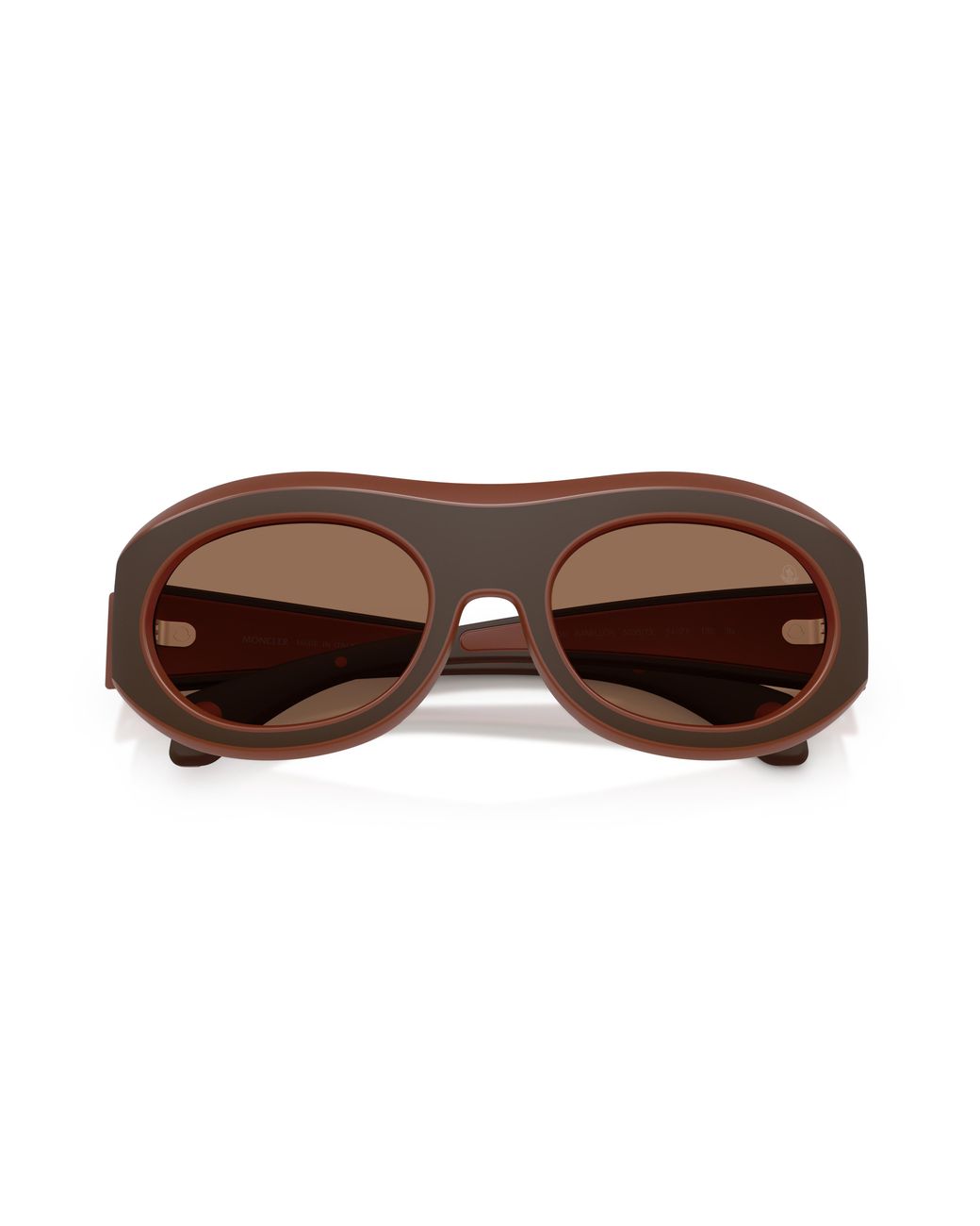 Moncler Black Me8015U Ramillon 503573 Sunglasses Injected Round Normal