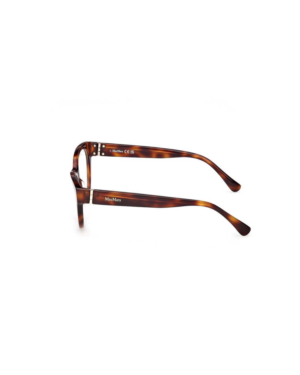Max Mara Black Mm5205 052 Optical Frames Acetate Round Normal
