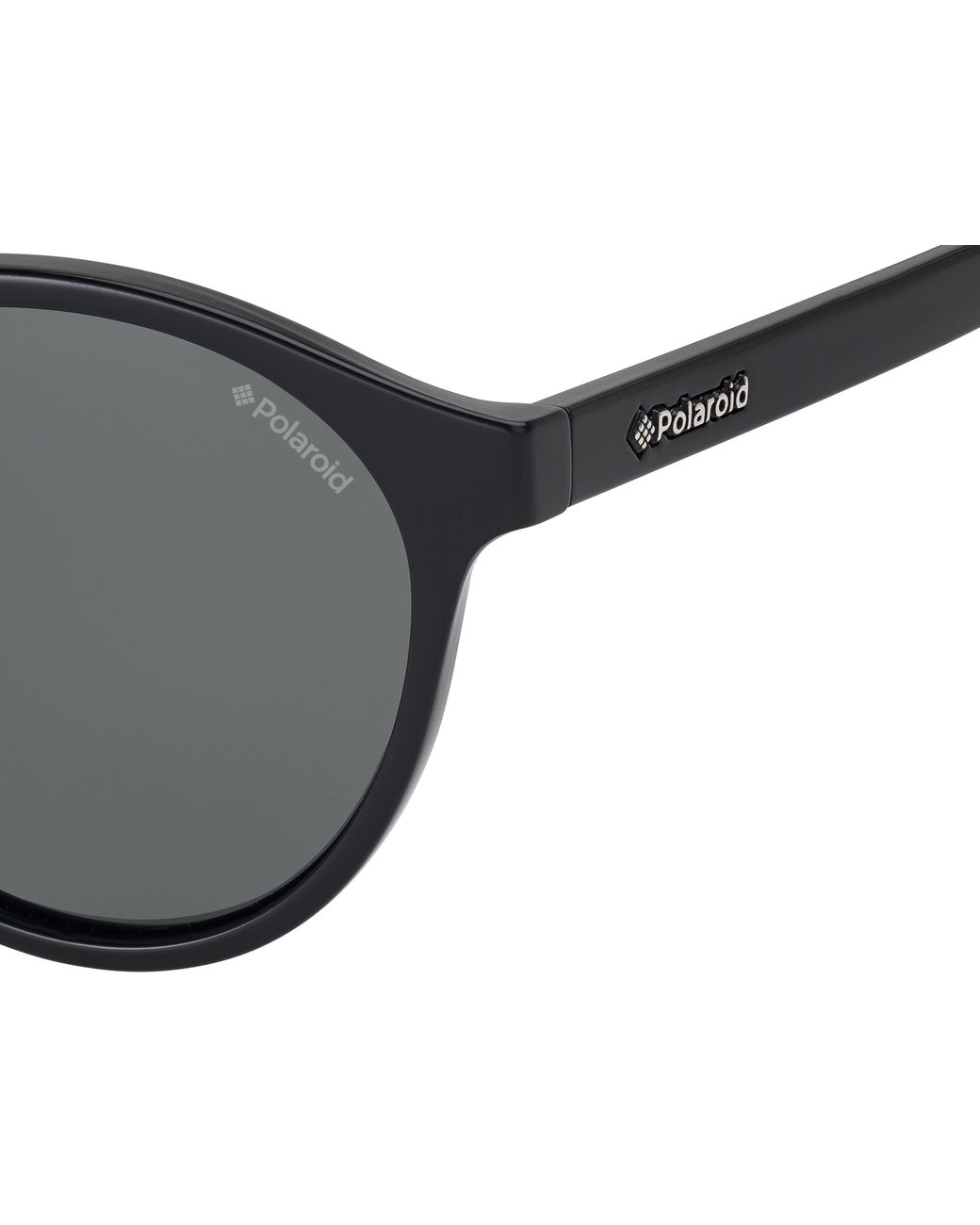 Polaroid Black Pld 1013/S D28/Y2 Sunglasses Plastic Round Polarized for men